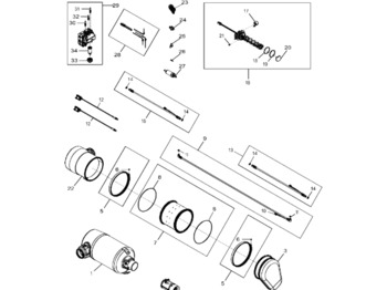 Muffler/ Exhaust system JOHN DEERE