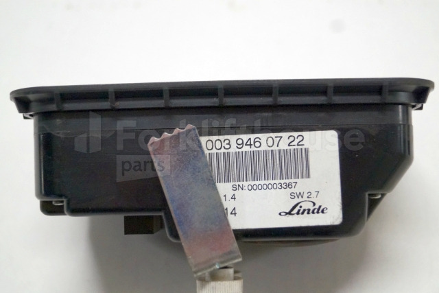 Dashboard for Material handling equipment Linde 0039460722 Display SW2.7: picture 2