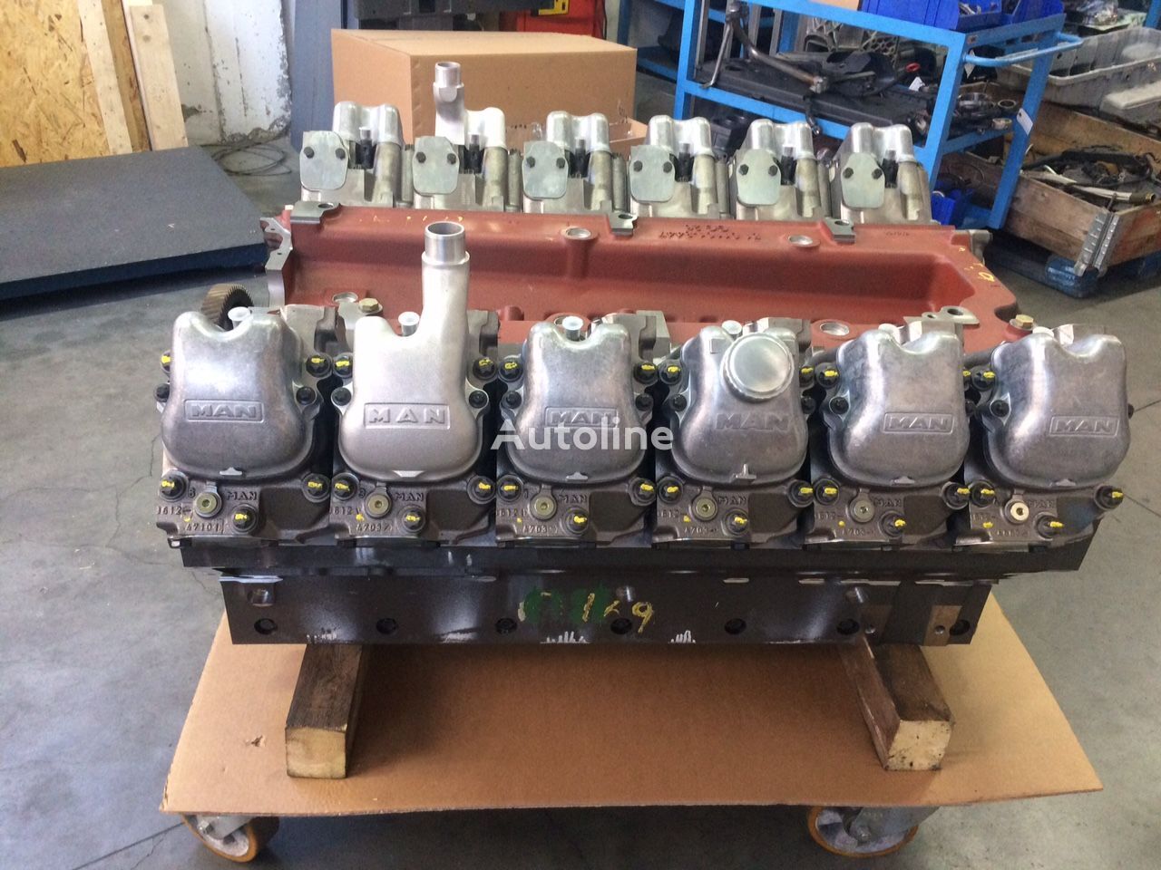 Cylinder block for Truck MAN - MOTORE D2842 - V12 - INDUSTRIALE / STAZIONARIO e: picture 7