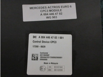 Mercedes-Benz A 004 446 47 02 CPC3 MODULEN MERCEDES BENZ 1845 MP4 - Electrical system for Truck: picture 2
