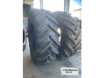 Wheel and tire package for Agricultural machinery Michelin 2x Decken 710/70 R42 MachXBib: picture 1