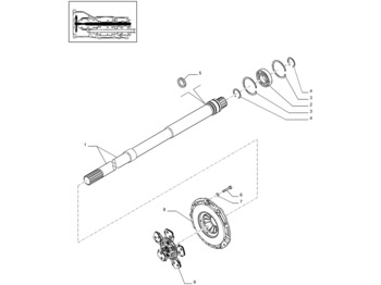 Clutch and parts NEW HOLLAND