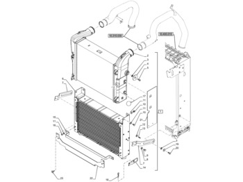 Radiator NEW HOLLAND