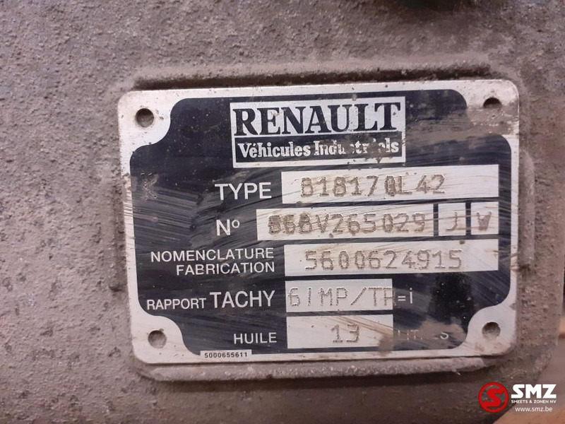 Gearbox for Truck Renault Occ Versnellingsbak Renault B18: picture 5