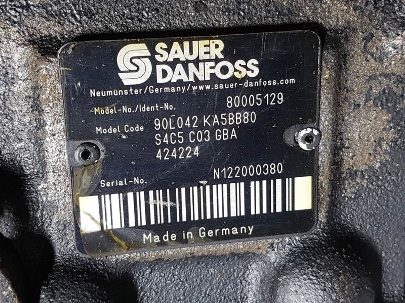 Hydraulics Sauer Danfoss 90L042KA5BB80S4C5-80005129-Drive pump/Fahrpumpe: picture 4