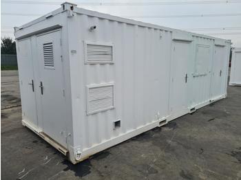 Construction container 24' x 8' Containerised Welfare Unit, Office, Kitchen, W/C, Drying Room, Sutton Generator: picture 1
