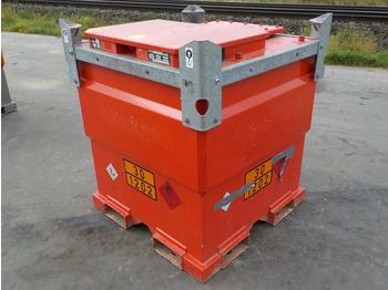 Storage tank 910Ltr Steel Fuel Bowser: picture 1