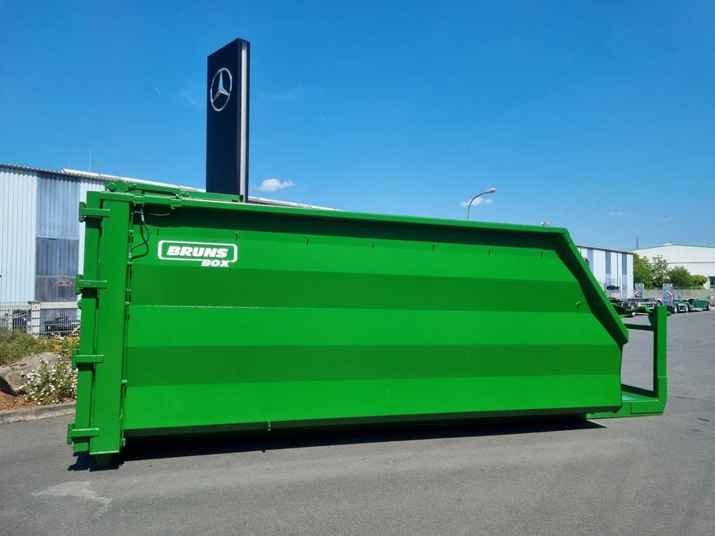 Roll-off container, Electric truck Bruns Abrollcontainer  Kran   34cbm   beidseitig: picture 5