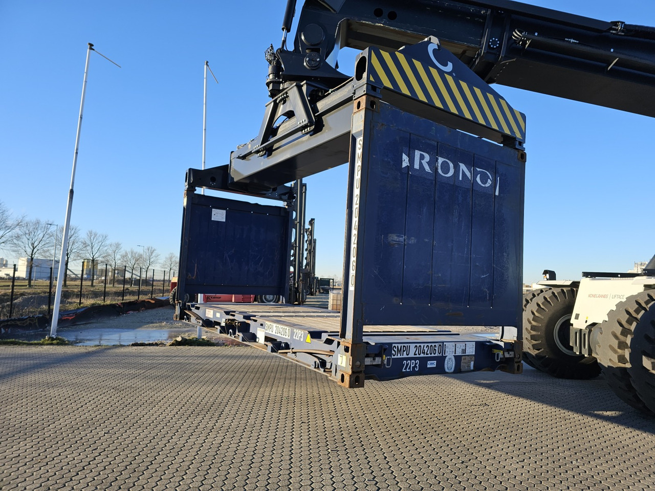 Shipping container CIMC Flatrack 20FT 122CSLI20A: picture 2