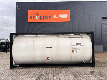 New Storage tank CIMC tankcontainers TOP: ONE WAY/NEW 20FT ISO tankcontainer, 25.000L/1-comp., L4BN, UN Portable, T11, steam heating, bottom discharge, more availabl: picture 3