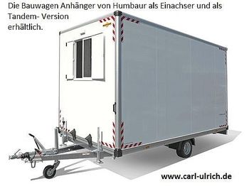 Construction container Humbaur - Bauwagen 154222-24PF30 Einachser Sonderangebot