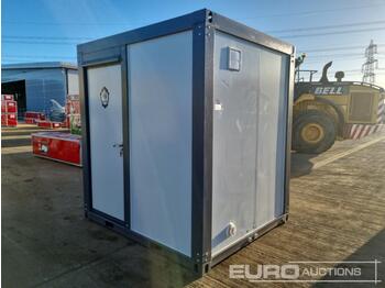  Unused Bastone Portable Toilet, Shower & Sink (Keys in Office) - construction container