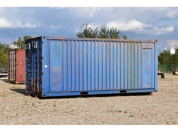 Shipping container Container met zaagmeel: picture 1