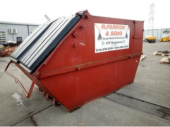 Skip bin Enclosed Skip to suit Skip Loader Lorry: picture 1