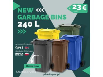New Garbage truck body New Garbage bins 240 L - IPL: picture 1