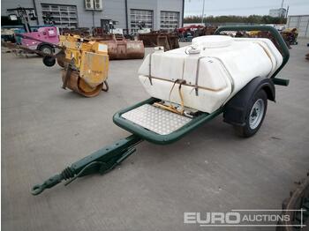 Storage tank Single Axle Plastic Water Bowser: picture 1