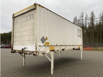 Swap body - box - Wechselkoffer mit Rolltor 7,45 m kran- und stapelbar: picture 1