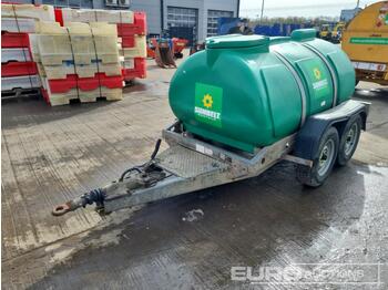 Storage tank Western Twin Axle Plastic Water Bowser: picture 1