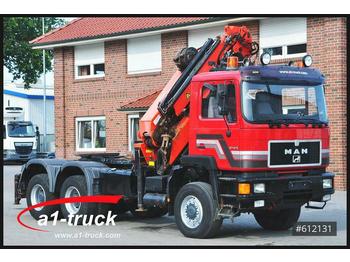 Tractor truck MAN 26.372 BB 6x4 PK 33.000 Kran, JIB Winde Funk: picture 1