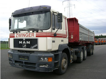 MAN 26.403 DFLT KIPPER mit AUFLIEGER - Tractor truck