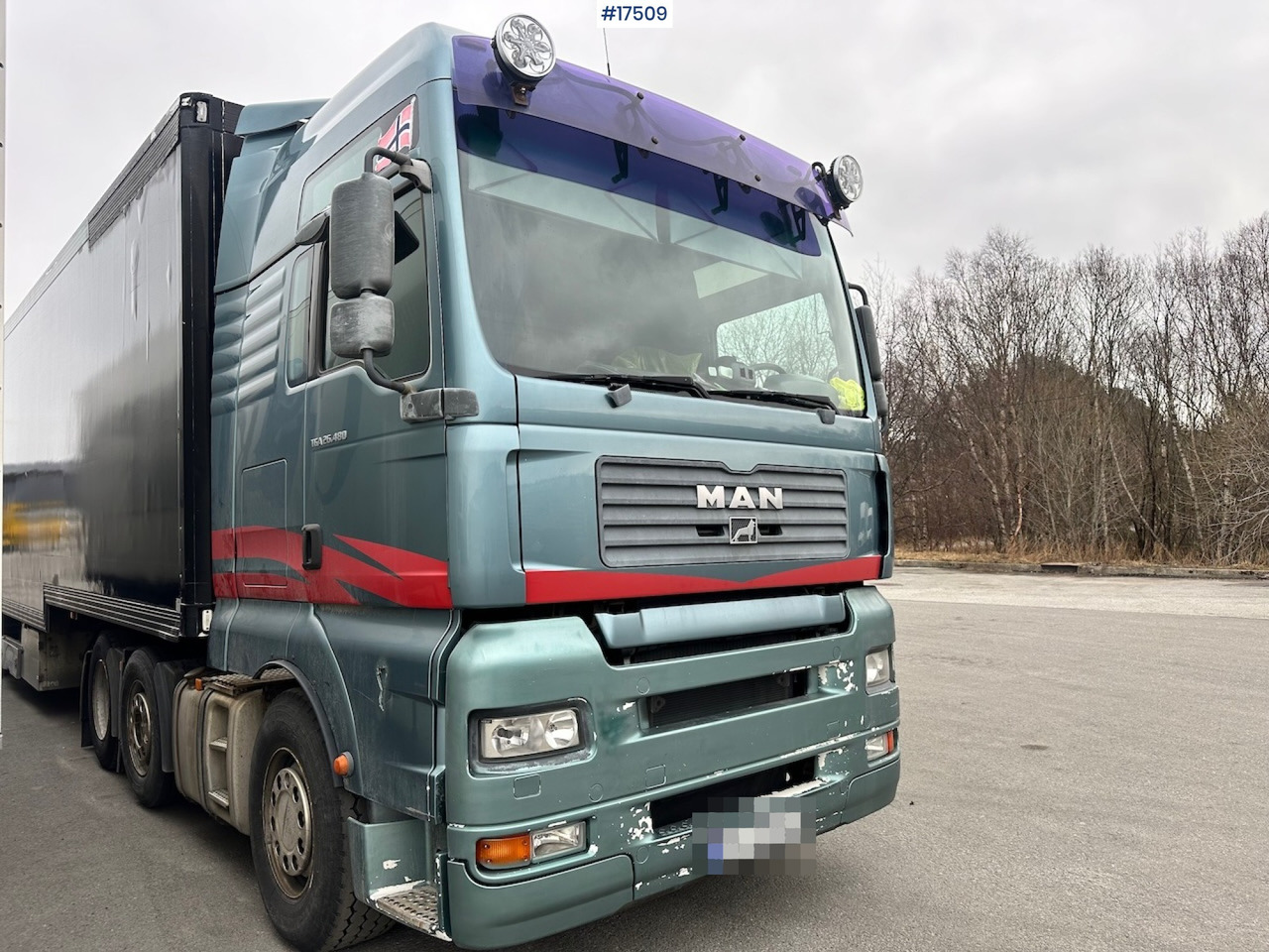Tractor truck MAN TGA 25.480: picture 8
