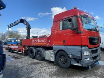 Tractor truck MAN TGX 26.540 6X4 MANUAL + 2 AS DIEPLADER + HIAB 28: picture 1
