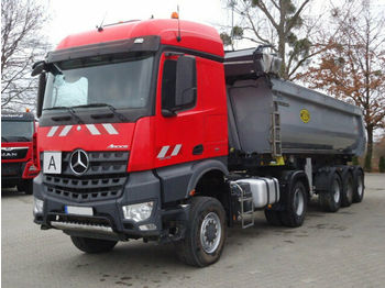 Tractor truck Mercedes-Benz AROCS 2043 4x4 EURO6 SZM Mit Kipper Auflieger: picture 1