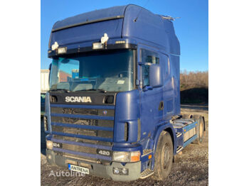 Tractor truck SCANIA R124: picture 1