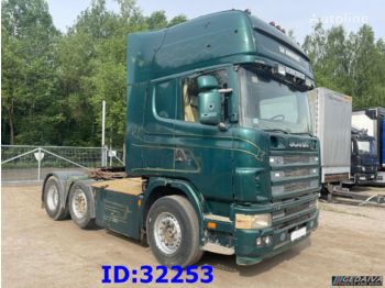 Tractor truck SCANIA R124 420 Steel/Air - Manual - Topline - Airco - Hydraulics: picture 1