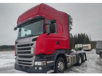 Tractor truck Scania R450 6x2 takateliveturi, Euro6,500tkm: picture 1