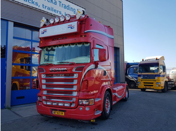 Tractor truck Scania R500 V8 Showtruck Open uitlaat Standairco Retarder,  24900 EUR - Truck1 ID - 7877874