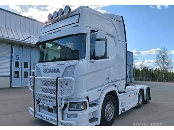 Tractor truck Scania R520 -Retarder - Huippuvarusteet- Erikoissisustus: picture 1
