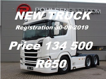 New Tractor truck Scania R650 6x2 2950mm: picture 1