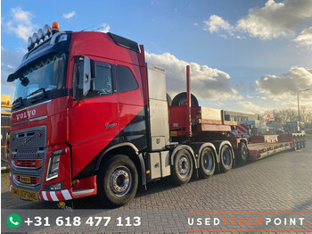 Tractor truck Volvo FH16 750 / 8x4 Tridem / 150 Tons + Faymonville STBZ-5VA / 1 Bed 4