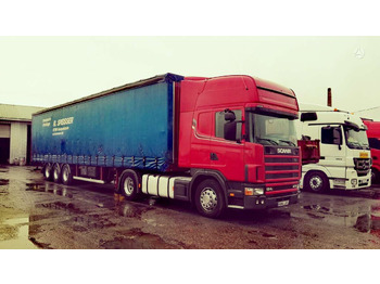 Tractor truck SCANIA R124