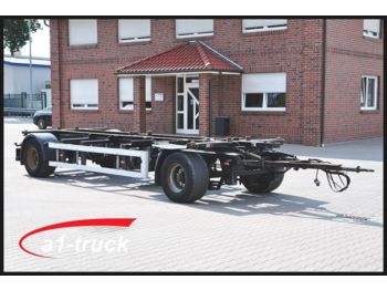 Container transporter/ Swap body trailer Ackermann EAF 18-7.4 Maxi Scheibenbremse, verzinkt  980mm: picture 1