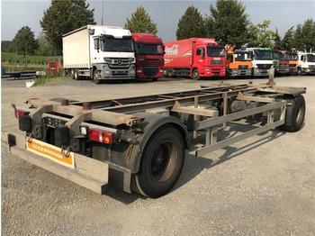 Container transporter/ Swap body trailer Ackermann-Fruehauf - 2 Achs Lafette EAF 18 7,4/105 TE: picture 1