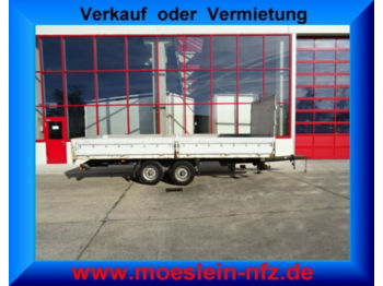 Low loader trailer Ackermann Z-LA-F 10.5/6.2 E Tandem Pritschen- Tiefladeranh: picture 1