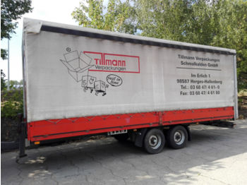 Curtainsider trailer Ackermann Z-PA-F 10,5  Tandem+Luftfeder +TÜV neu: picture 1
