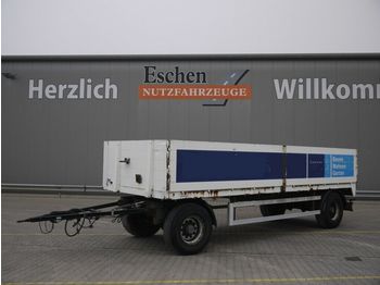 Dropside/ Flatbed trailer Anhänger Schröder Pritsche offen, Trommelbremse: picture 1