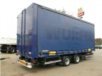 Container transporter/ Swap body trailer BDF-Anhänger AWZ 218 LZ BDF: picture 1