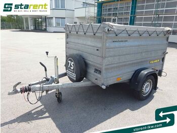 HUMER Einachsanhänger P10-18, Auflaufbremse,Reserverad  - Car trailer
