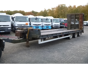 Dropside/ Flatbed trailer Chieftain Platform drawbar trailer + hydraulic ramp: picture 1