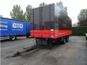 Groenewegen 2AS MET ACHTERSLUIT KLEP  - Closed box trailer