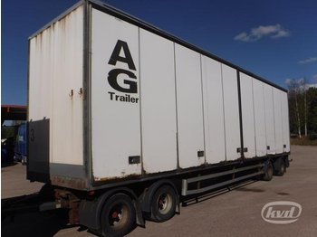  HRD HDA 4-axlar Box Trailer (side doors) - Closed box trailer