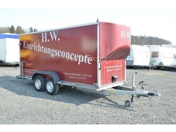 Hapert K 2700, mit Ladeklappe, 100 km/h  - Closed box trailer