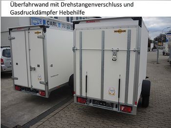 Closed box trailer Humbaur - HK203015-18P Tandem Überfahrwand hinten
