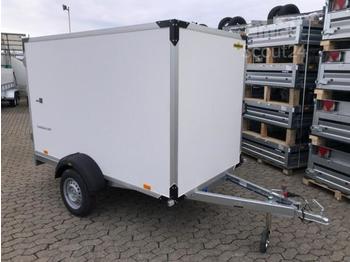 Closed box trailer Humbaur - Koffer HK 752513 15P, 0,75 t. 2510 x 1310 x 1520 mm, 100 km/h - Koffer