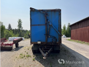 Closed box trailer Kilafors / MT Eksjö Flissläp Kilafors med MT Eksjö påbyggnad