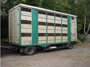  Menke Dreistock Durchladen Hubdach Top - Closed box trailer